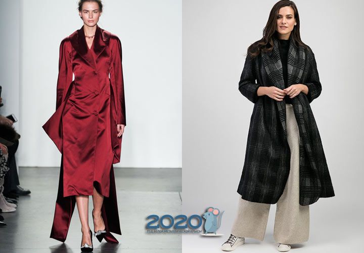 Текстильні пальто осінь-зима 2019-2020