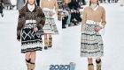 Сукня з геометричним принтом Шанель осінь-зима 2019-2020