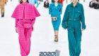 Яскраві костюми брюк Шанель зима 2019-2020