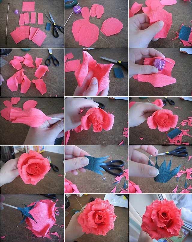 як зробити трояндочки покроково