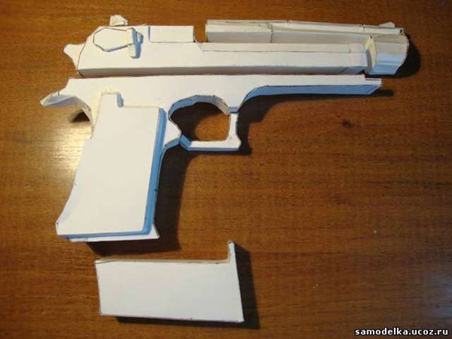 Холодна зброя (пістолет з паперу): 9 майстер-класів