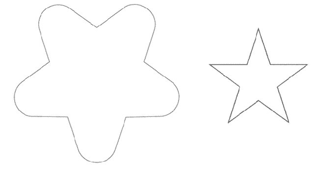 форма зірка