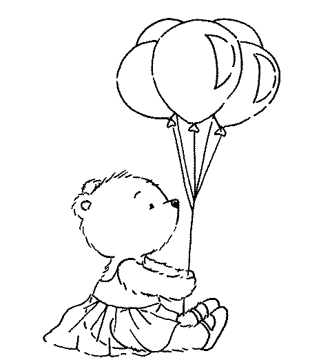 ведмедик з кульками