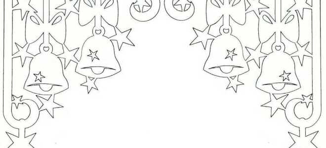 Вирезалкі на вікна до Нового 2020 році: новорічні, шаблони