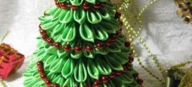 Канзаши — вироби на Новий 2019 рік: як зробити своїми руками