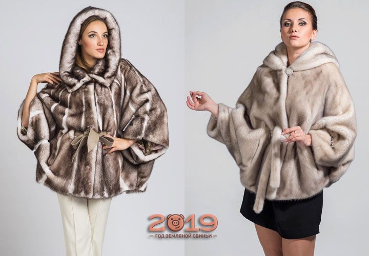 Модні моделі норкових шуб 2018-2019 роки