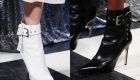 Білі і чорні ботильйони мода 2018-2019 роки