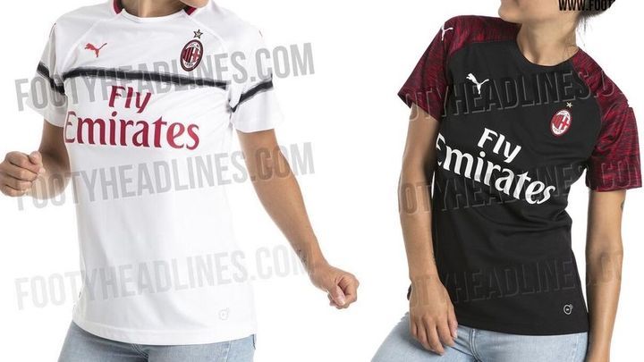 Гостьова комплект форми ФК Мілан 2018-2019 рік