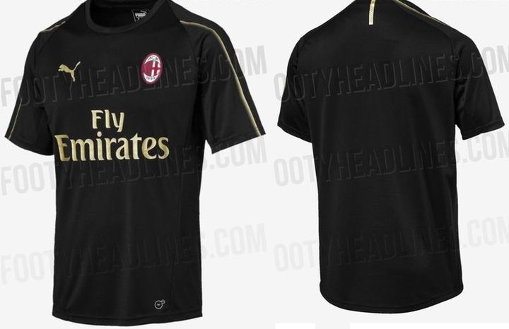 Тренувальна комплект форми ФК Мілан 2018-2019 рік