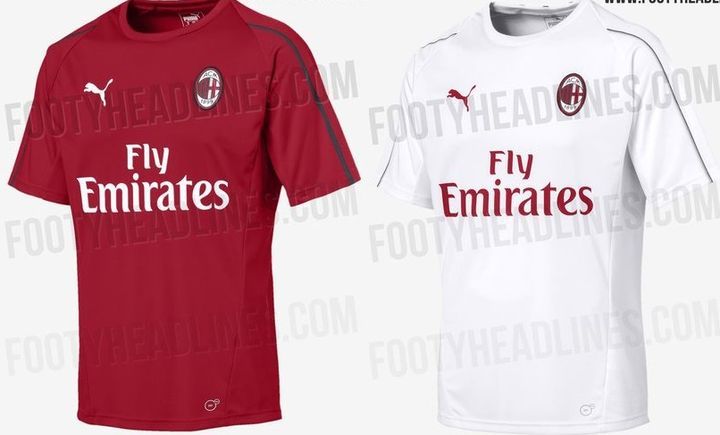 Тренувальна комплект форми ФК Мілан 2018-2019 рік