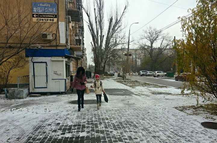 Зима в Волгограді