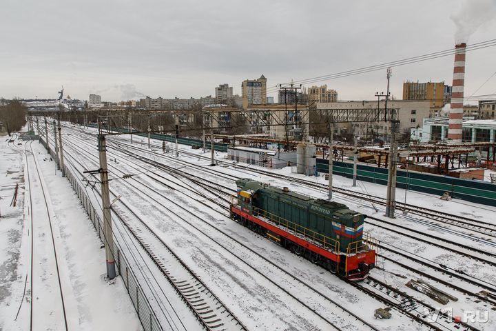 Зима в Волгограді