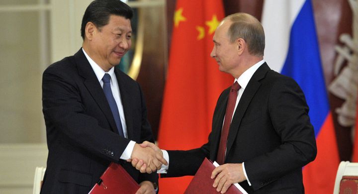 Путін і президент Китаю