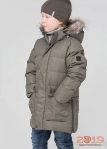 куртка з хутром для хлопчика від Crockid осінь-зима 2018-2019