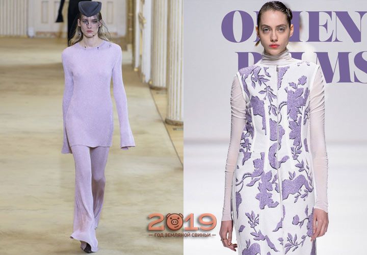 Crocus Petal модний відтінок палітри Пантон зима 2018-2019