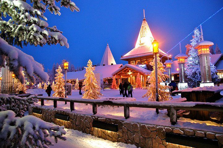 новорічні декорації в Фінляндії